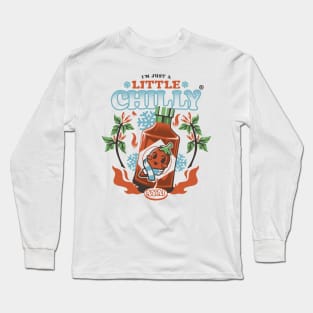 Little Chilli Pepper Sauce by Tobe Fonseca Long Sleeve T-Shirt